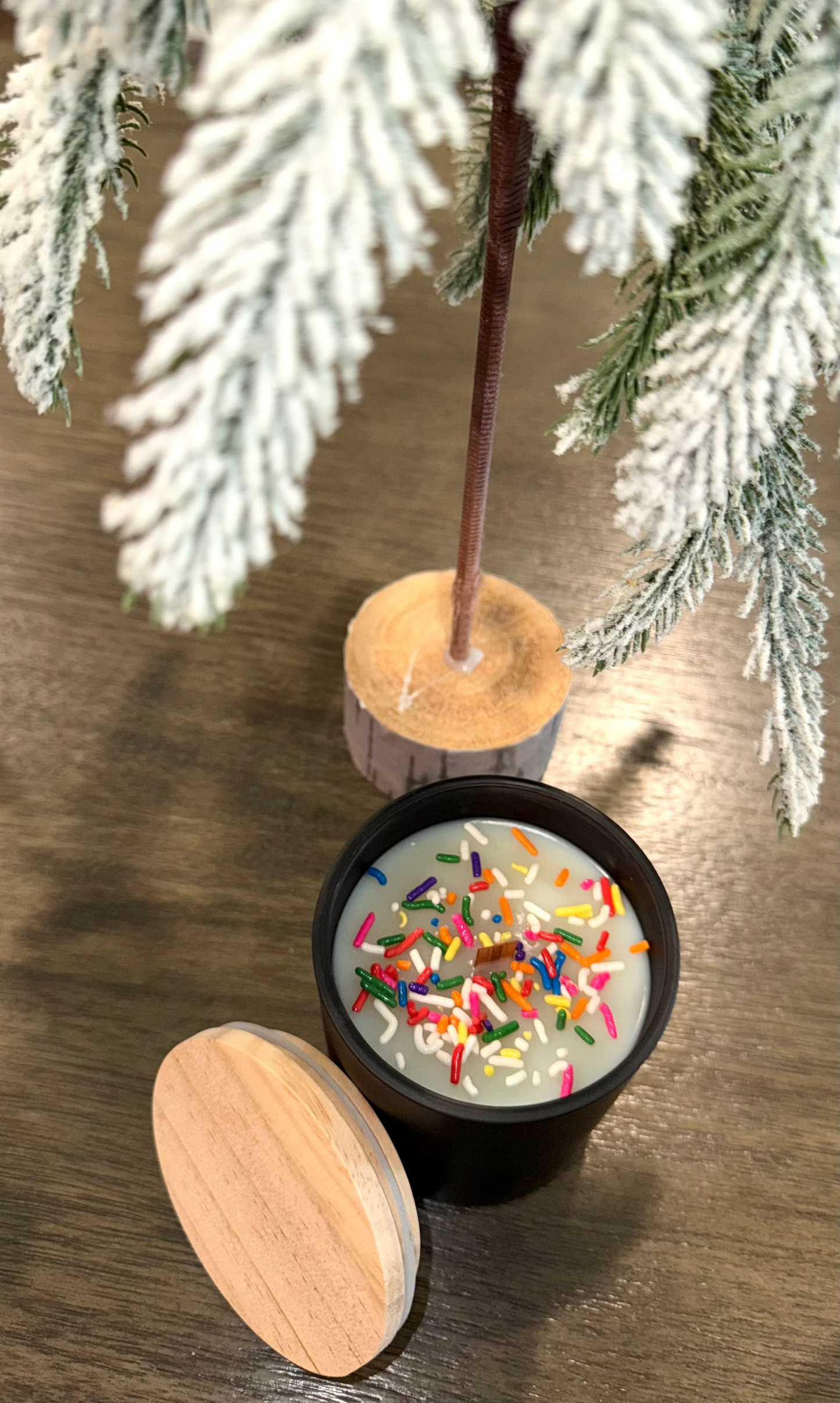 Hot Chocolate Wooden Wick Candle ☕️