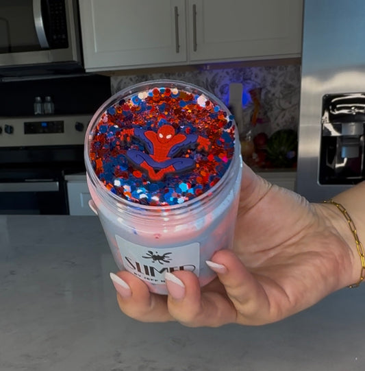Spidey Blue Raspberry Slime